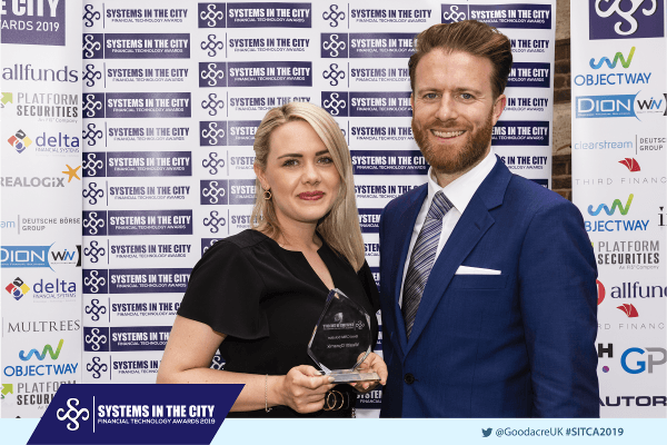 Wealth Dynamix wins Systems In The City Awards