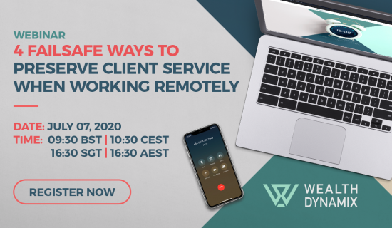 Webinar: 4 Failsafe Ways To Preserve Client Service When Remote Working