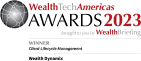 Wealth Dynamix wins WealthBriefing Americas Award 2023 for best CLM Solution